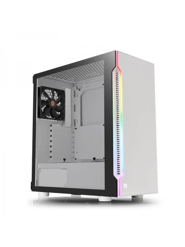 Buy Thermaltake H200 Tg Snow Rgb White Cabinet Pc Case At Best