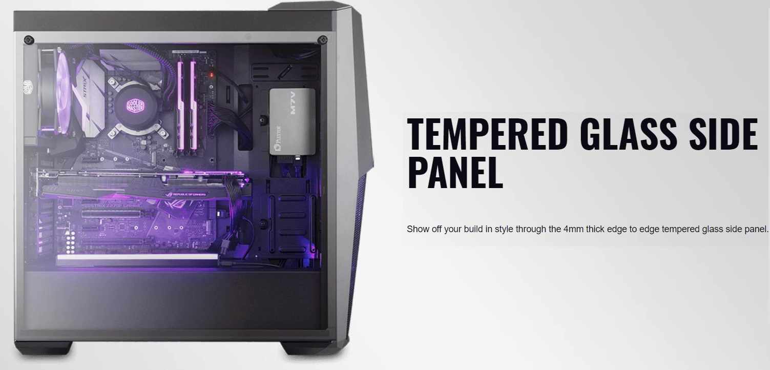 Buy Cooler Master Masterbox Mb500 Gaming Cabinet At Best Price In India From Ezpz Solutions