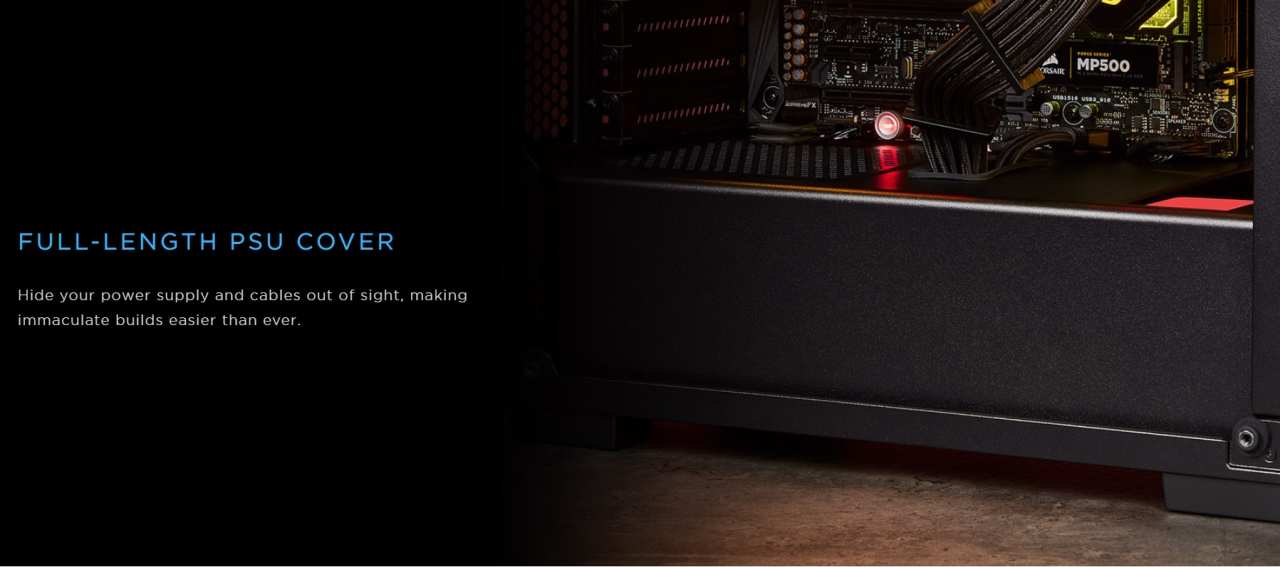 Corsair SPEC Delta RGB Black Cabinet | Ezpz Solutions