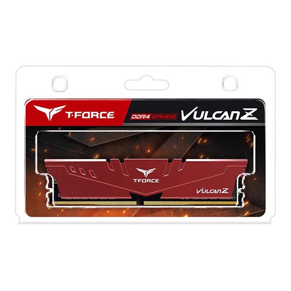 Team Group VULCAN Z Red 16Go (2x8Go) DDR4 3600MHz CL18 Mémoire vive