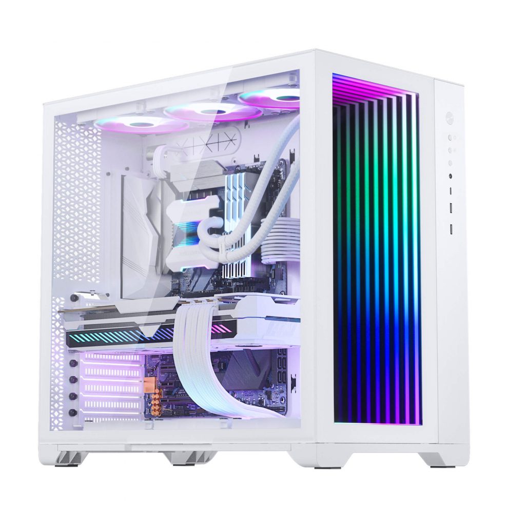 Phanteks Metallic Gear Neo Qube 2 Infinity Mirror White Cabinet at Best ...