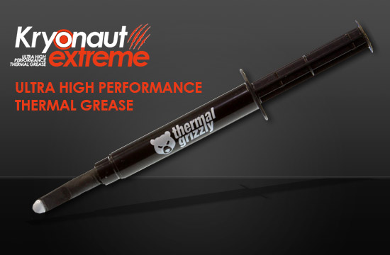 Thermal Grizzly - Kryonaut thermal paste - For cooling all processors,  graphics cards and heat sinks in computers and consoles (2 Grams) :  : Computers & Accessories