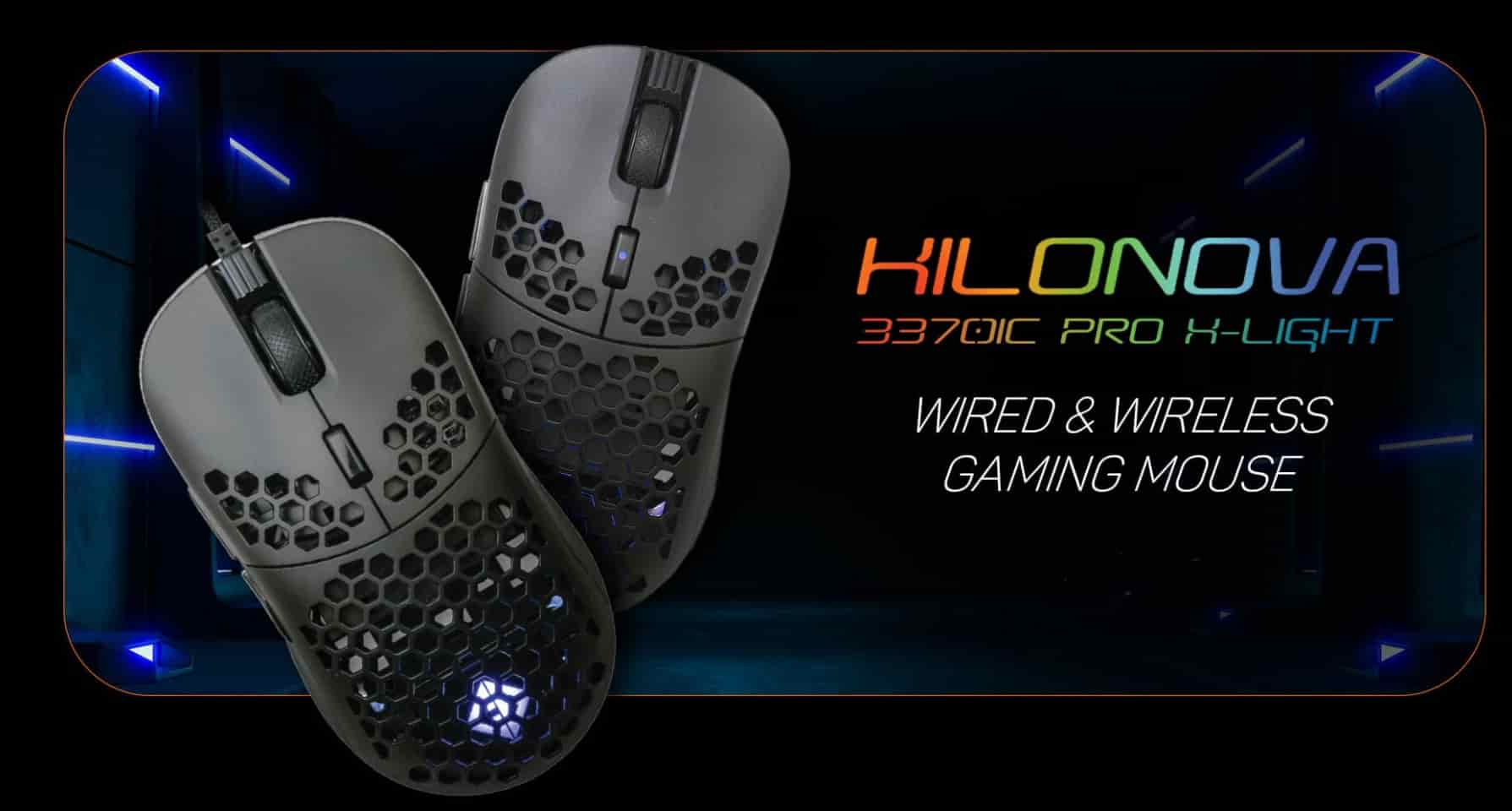 Cosmic Byte Kilonova 3370IC Pro X-Light Wired Gaming Mouse