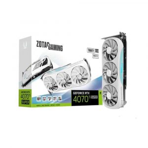 Zotac RTX 4070 Ti Super Trinity OC 16GB White Gaming Graphics Card