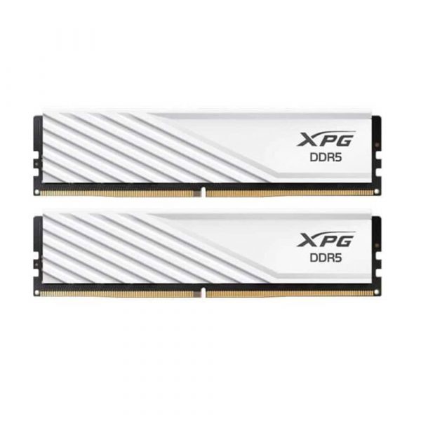 Adata XPG Lancer Blade Series White 64GB (32GBx2) DDR5 CL40 6000MHz RAM