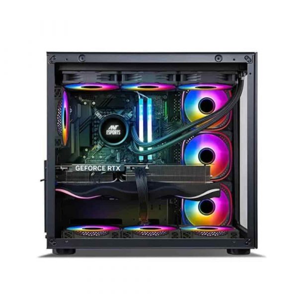 Ant Esports Crystal ARGB Gaming Cabinet - Image 3