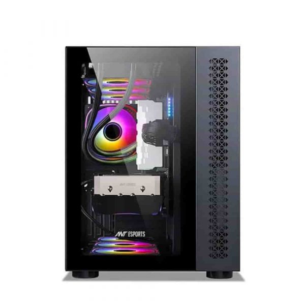 Ant Esports Crystal ARGB Gaming Cabinet - Image 4