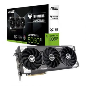 Asus TUF Gaming Nvidia GeForce RTX 5060 Ti OC 16GB GDDR7 Triple Fan Graphics Card